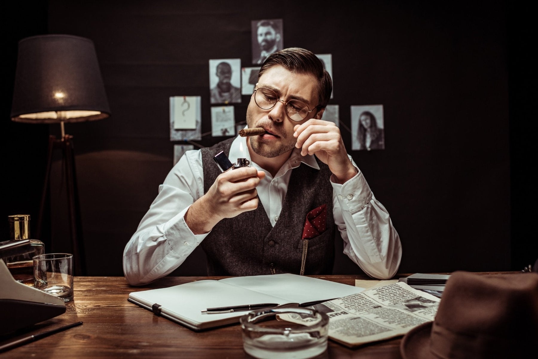 Cigar enthusiast researching and writing, representing The Cigar Paradise Journal.