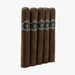 Cigar Paradise Maduro Toro Box Pressed 54x6.5 five-pack presentation featuring five premium cigars with Maduro wrappers and signature Cigar Paradise bands.
