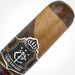 Cigar Paradise Adventure Double Wrapper Big Daddy 60×6.5 house blend cigar close-up showing Habano Maduro and Connecticut barber pole wrappers and Cigar Paradise band.