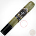 Cigar Paradise Adventure Snake Sweet Tip Robusto 52×5 house blend cigar featuring a green Candela wrapper, thin Habano Maduro spiral and Cigar Paradise band.