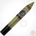 Cigar Paradise Adventure Snake Torpedo 52×6 house blend cigar featuring a distinctive pointed head, green Candela wrapper, thin Habano Maduro spiral and Cigar Paradise band.