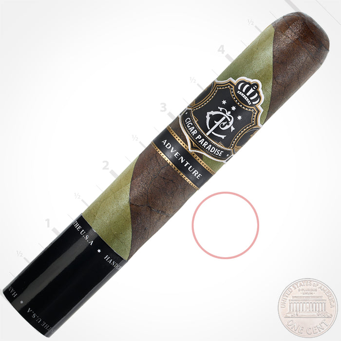 Adventure  Candela Double Wrapper Sweet Tip Robusto