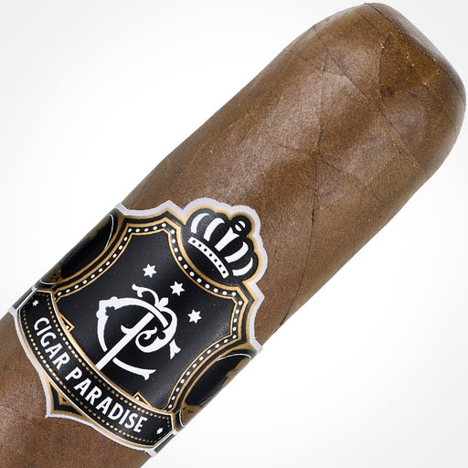 Cigar Paradise Habano Big Daddy 60x6.5 house blend cigar close-up showing Habano wrapper and cigar band