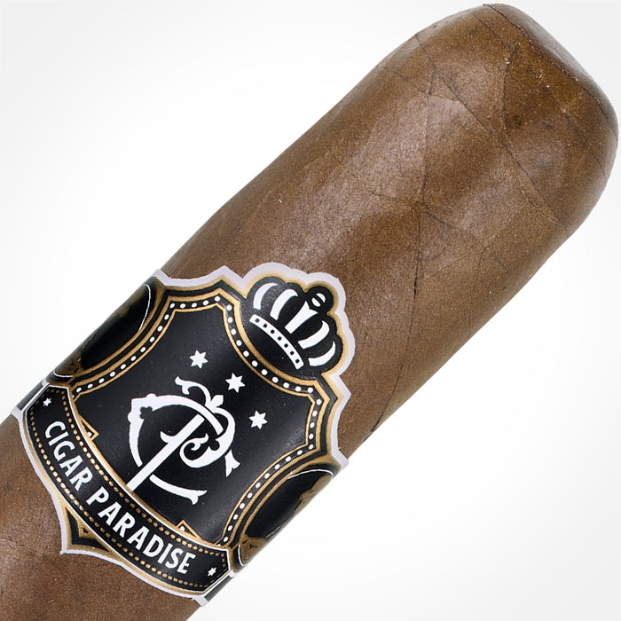 Cigar Paradise Habano Big Daddy 60x6.5 house blend cigar close-up showing Habano wrapper and cigar band
