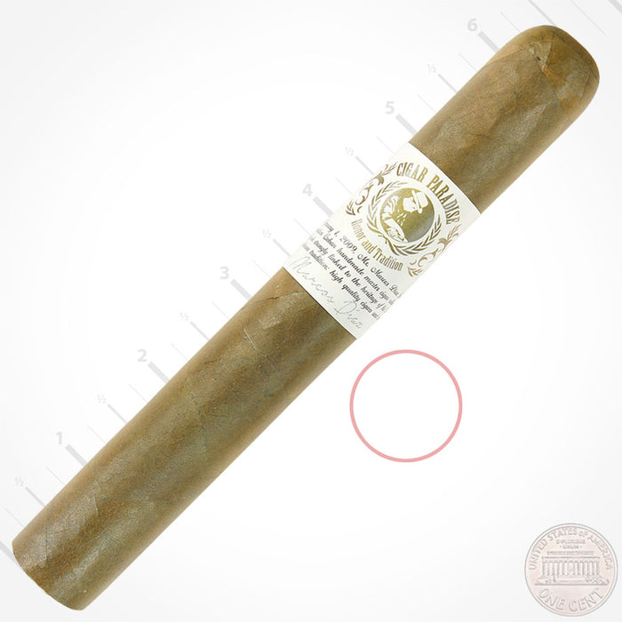 Honor & Tradition Natural Big Daddy 60x6.5 house blend cigar with Sumatra Natural wrapper
