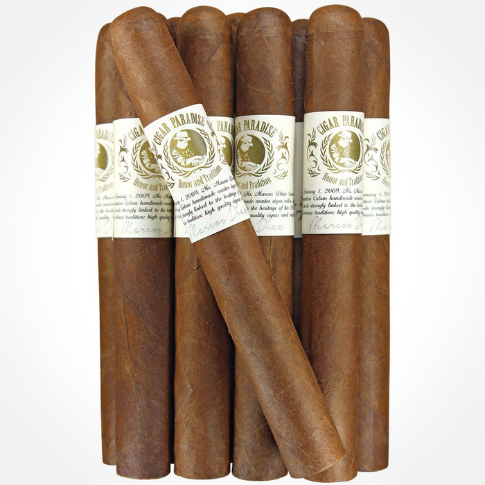 Honor & Tradition Sumatra Toro Box Pressed 54×6 bundle of 25 house blend cigars with Sumatra wrappers and rectangular box-pressed shapes