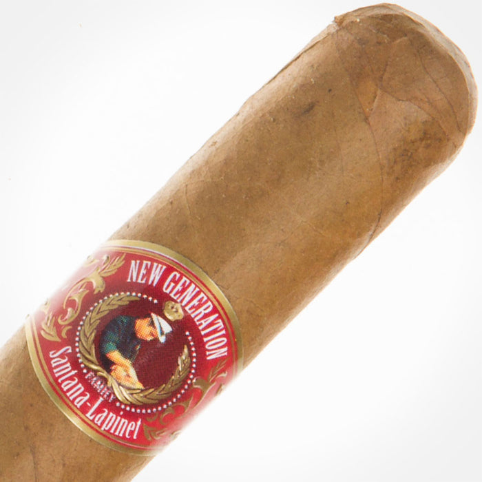 New Generation Connecticut Churchill 48×7 house blend cigar close-up showing Connecticut wrapper and cigar band