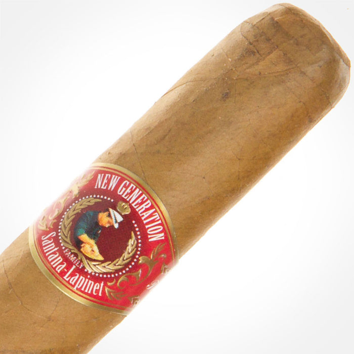 New Generation Connecticut Robusto 50×5 house blend cigar close-up showing Connecticut wrapper and cigar band