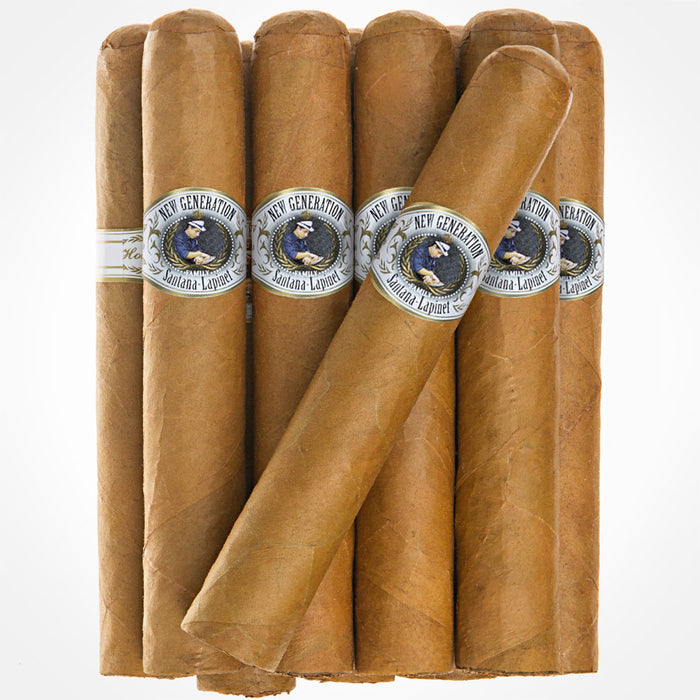 New Generation Connecticut Sweet Tip Robusto 50×5 bundle of 25 house blend cigars with Connecticut wrappers and cigar bands