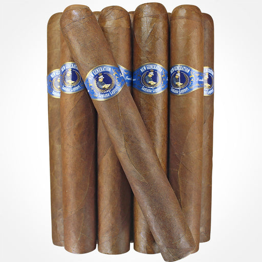 New Generation Habano Sweet Tip Big Daddy 60×6.5 bundle of 25 house blend cigars with Habano wrappers and cigar bands