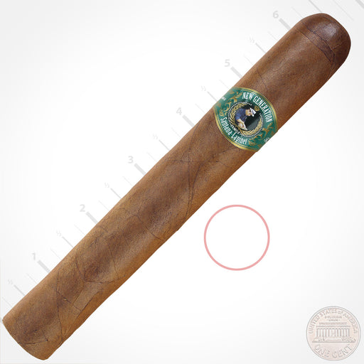 Cigar Paradise Treasure Habano Regular Big Daddy 60x6.5 house blend cigar with Habano wrapper.