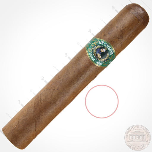 Cigar Paradise Treasure Habano Regular Gordo 60x5.5 house blend cigar with Habano wrapper.