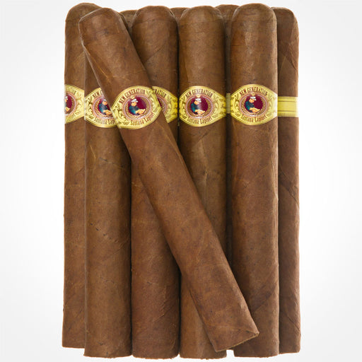 Cigar Paradise Treasure Habano Sweet Tip Big Daddy 60x6.5 bundle of 25 house blend cigars with Habano wrappers and cigar bands.