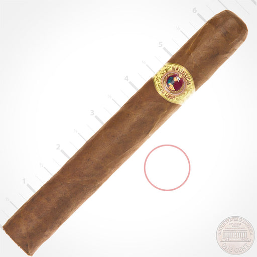 Cigar Paradise Treasure Habano Sweet Tip Big Daddy 60x6.5 house blend cigar with Habano wrapper.
