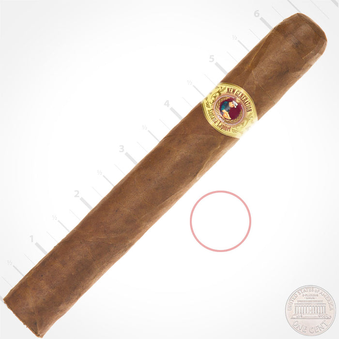 Cigar Paradise Treasure Habano Sweet Tip Big Daddy 60x6.5 house blend cigar with Habano wrapper.