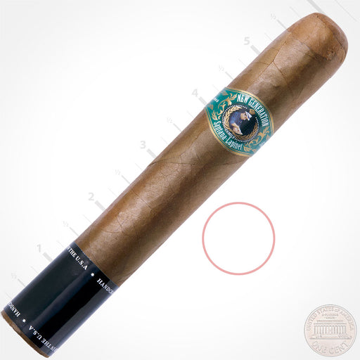 Cigar Paradise Treasure Rosado Regular Gordo 60x5.5 house blend cigar with Habano Rosado wrapper.