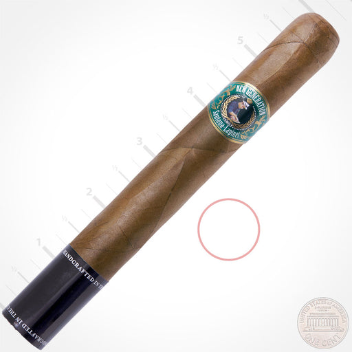 Cigar Paradise Treasure Rosado Regular Toro 50x6 house blend cigar with Habano Rosado wrapper.